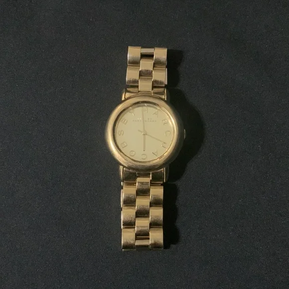 Marc by Marc Jacobs Marci Gold tone Stainless steel link bracelet watch MBM3098 Marc By Marc Jacobs Marci Mirror Dial Gold Watch MBM3098 main image 3